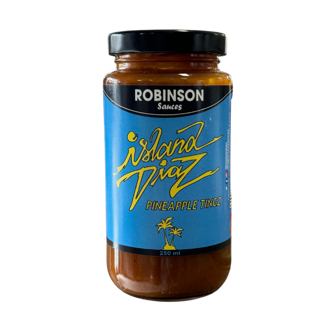 Island Diaz x Robinson Sauces: Pineapple Tingz Sauce