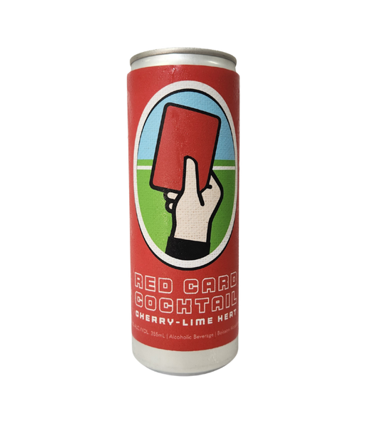 Red Card Cocktail: Cherry-Lime Heat (355mL can)