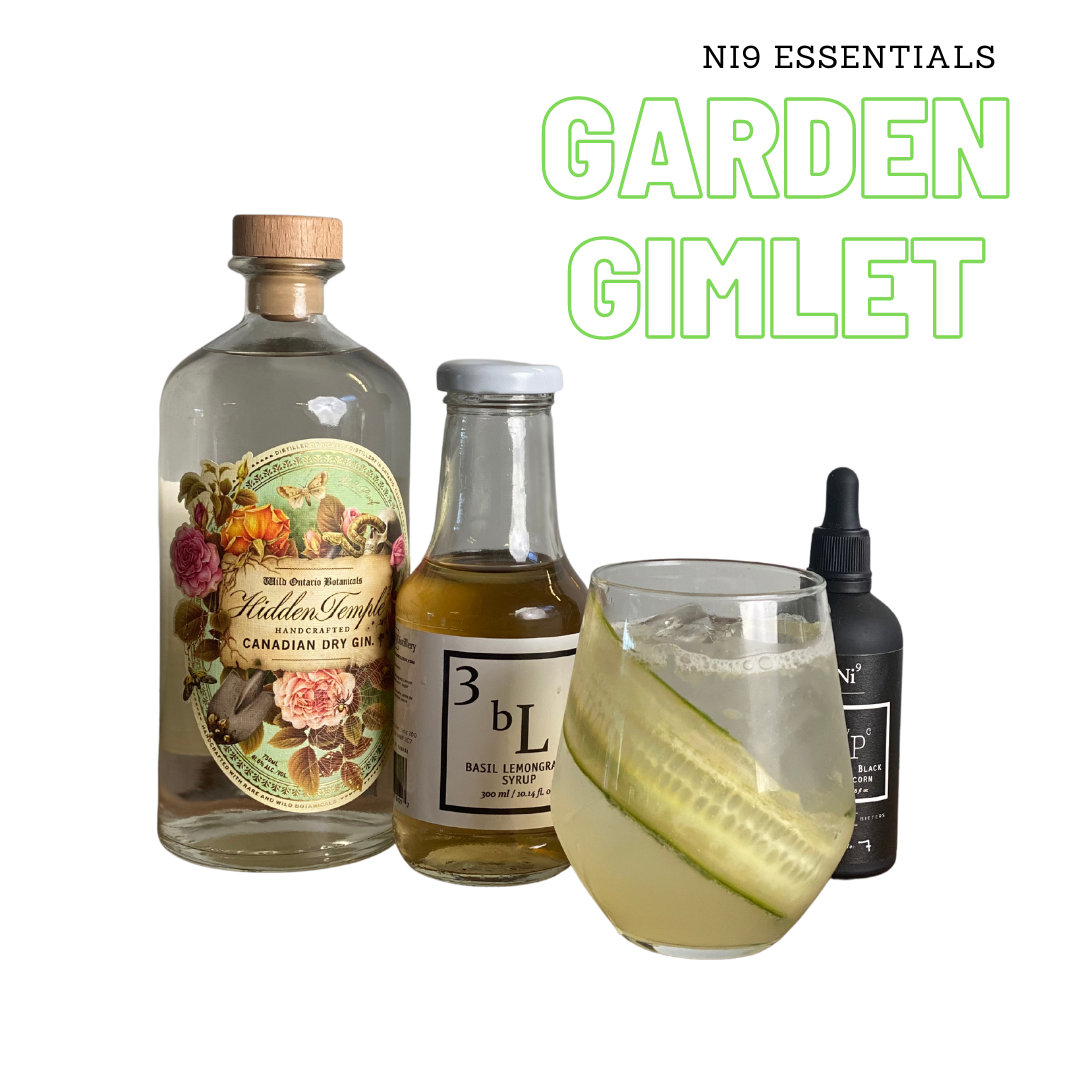 Garden Gimlet Ni9 Essentials Cocktail Kit