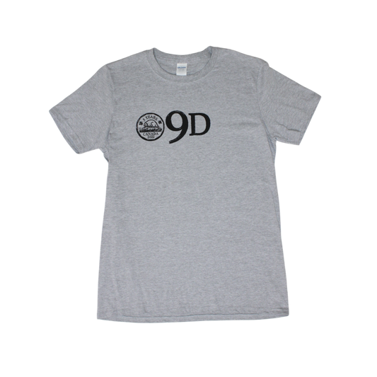 Ni9 5 Year Anniversary Grey Tee